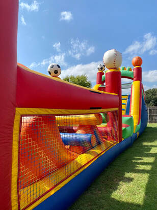 Obstacle course rentals in Waco, TX and surrounding areas. Bounce house rentals Central Texas. Party rentals Waco TX, Party rentals Waco, Waco party rentals.